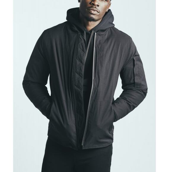 Mission Workshop Mens High Performance Bomber Jacket The Coolector Black XXL - Picture 1 of 7